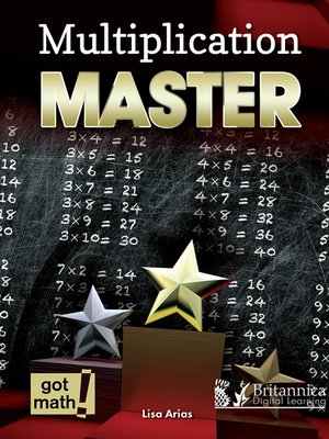 cover image of Multiplication Master